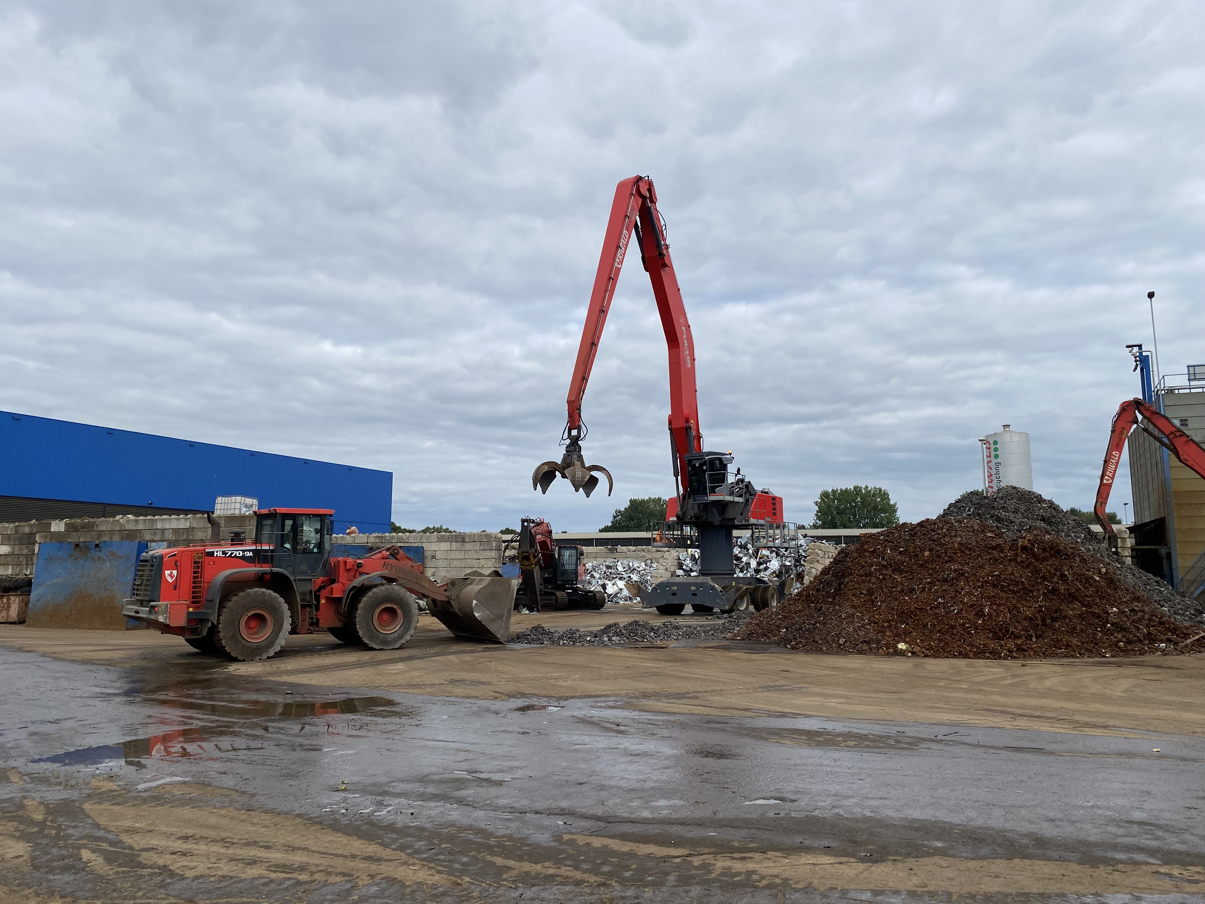 Aanleg nieuw recyclingterrein