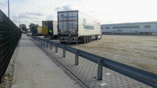 Truckparkin prologis Tilburg